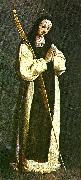 martyred hieronymite nun, Francisco de Zurbaran